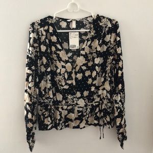 Printed H&M blouse